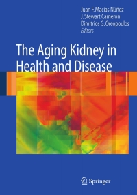 Cover image: The Aging Kidney in Health and Disease 1st edition 9780387726588