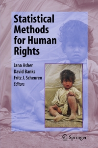 Imagen de portada: Statistical Methods for Human Rights 1st edition 9780387728360