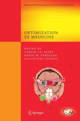 Imagen de portada: Optimization in Medicine 1st edition 9780387732985
