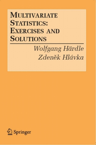 Cover image: Multivariate Statistics: 9780387707846