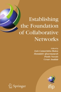 صورة الغلاف: Establishing the Foundation of Collaborative Networks 1st edition 9780387737973