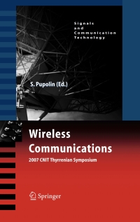 Imagen de portada: Wireless Communications 2007 CNIT Thyrrenian Symposium 1st edition 9780387738246