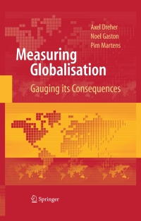 Cover image: Measuring Globalisation 9780387740676