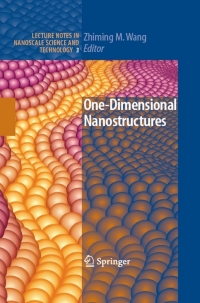 Cover image: One-Dimensional Nanostructures 1st edition 9780387741314