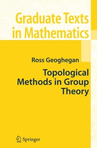 Cover image: Topological Methods in Group Theory 9780387746111