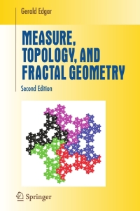 Omslagafbeelding: Measure, Topology, and Fractal Geometry 2nd edition 9780387747484