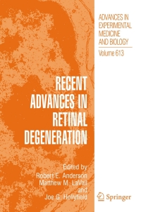 Cover image: Recent Advances In Retinal Degeneration 1st edition 9780387749020