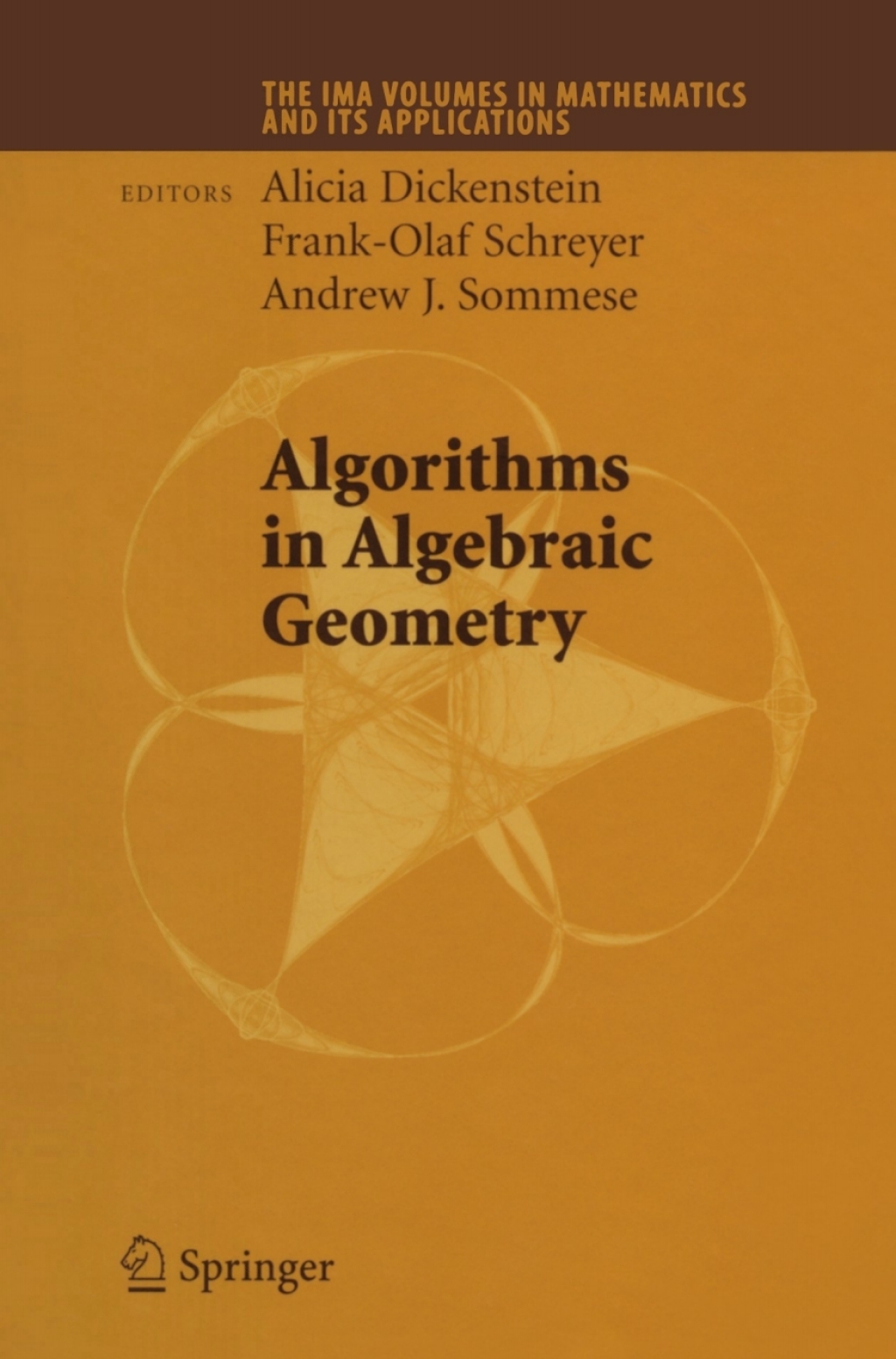 Algorithms in Algebraic Geometry 1st Edition