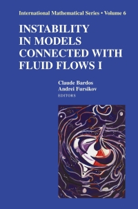 Imagen de portada: Instability in Models Connected with Fluid Flows I 1st edition 9780387752167