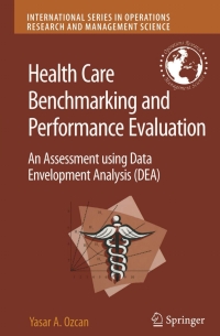 Imagen de portada: Health Care Benchmarking and Performance Evaluation 9780387754475