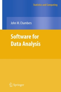 Cover image: Software for Data Analysis 9780387759357