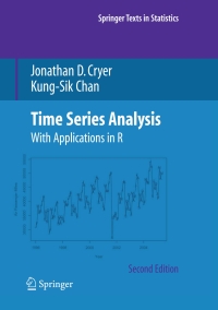 Cover image: Time Series Analysis 2nd edition 9780387759586