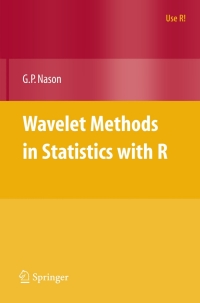 Cover image: Wavelet Methods in Statistics with R 9780387759609
