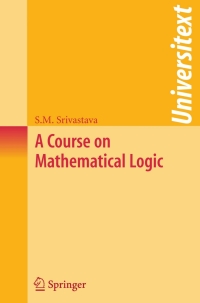 Titelbild: A Course on Mathematical Logic 9780387762753