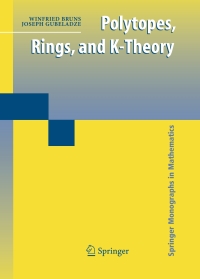 Imagen de portada: Polytopes, Rings, and K-Theory 9780387763552