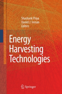 Imagen de portada: Energy Harvesting Technologies 1st edition 9780387764634
