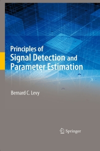 Cover image: Principles of Signal Detection and Parameter Estimation 9780387765426