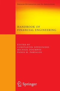 表紙画像: Handbook of Financial Engineering 9780387766812
