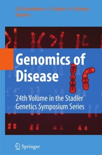 Cover image: Genomics of Disease 1st edition 9780387767222