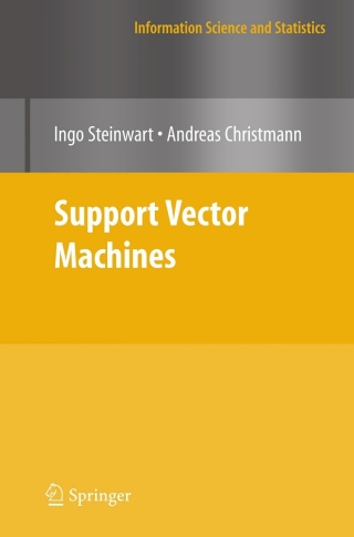 Cover image: Support Vector Machines 9780387772417