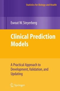 Imagen de portada: Clinical Prediction Models 9780387772431