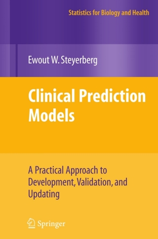 Cover image: Clinical Prediction Models 9780387772431