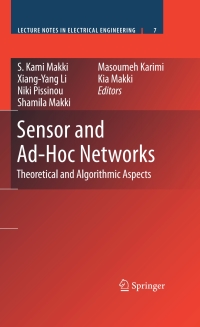 Imagen de portada: Sensor and Ad-Hoc Networks 9780387773193