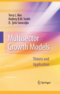 Imagen de portada: Multisector Growth Models 9780387773575