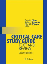 表紙画像: Critical Care Study Guide 2nd edition 9780387773278