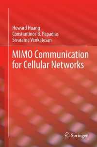 Cover image: MIMO Communication for Cellular Networks 9780387775210