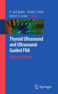 Cover image: Thyroid Ultrasound and Ultrasound-Guided FNA 2nd edition 9780387776330