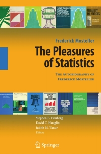 Cover image: The Pleasures of Statistics 9780387779553