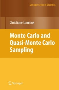 Imagen de portada: Monte Carlo and Quasi-Monte Carlo Sampling 9780387781648