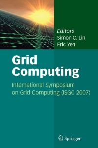Imagen de portada: Grid Computing 1st edition 9780387784168