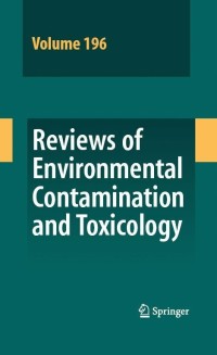 Imagen de portada: Reviews of Environmental Contamination and Toxicology 196 1st edition 9780387784434