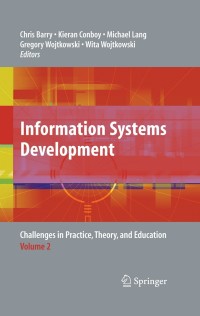 Cover image: Information Systems Development 1st edition 9780387785776