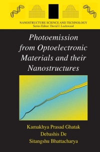 صورة الغلاف: Photoemission from Optoelectronic Materials and their Nanostructures 9780387786056