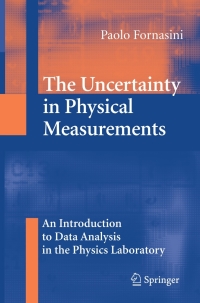 Cover image: The Uncertainty in Physical Measurements 9780387786490