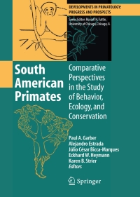Cover image: South American Primates 9780387787046