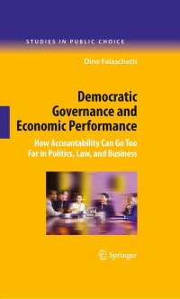 Titelbild: Democratic Governance and Economic Performance 9781461417217