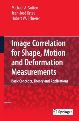 Titelbild: Image Correlation for Shape, Motion and Deformation Measurements 9780387787466
