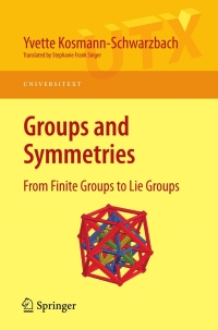Cover image: Groups and Symmetries 9780387788654