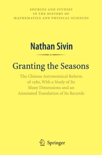 Cover image: Granting the Seasons 9780387789552