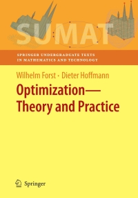 Titelbild: Optimization—Theory and Practice 9780387789767