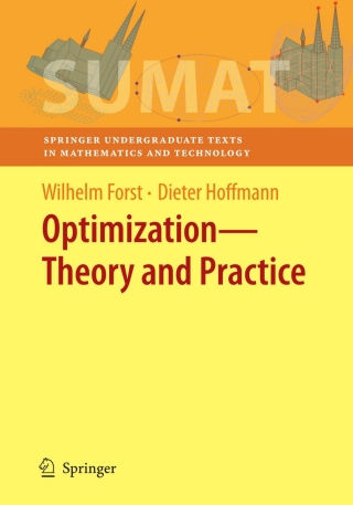 Cover image: Optimization—Theory and Practice 9780387789767