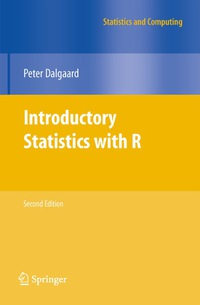 Cover image: Introductory Statistics with R 2nd edition 9780387790534