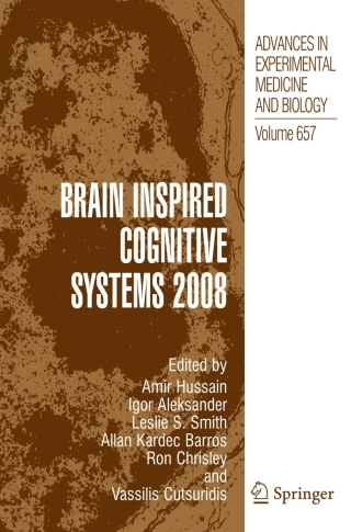 表紙画像: Brain Inspired Cognitive Systems 2008 9780387790992