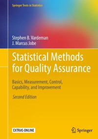 Cover image: Statistical Methods for Quality Assurance 2nd edition 9780387791050