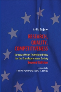 Cover image: Research, Quality, Competitiveness 2nd edition 9781441946324