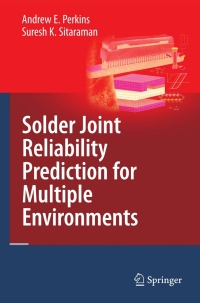 Cover image: Solder Joint Reliability Prediction for Multiple Environments 9780387793931
